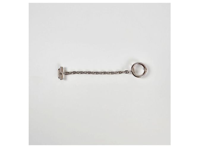 Ring Hermès Cinturón de cuero reversible para mujer Noir Gold Dorado - vista 11