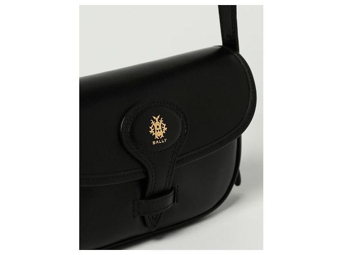Bally Mini borsa Becket in pelle Nero - vista 7