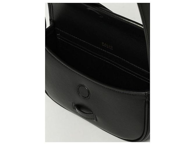 Bally Mini borsa Becket in pelle Nero - vista 8