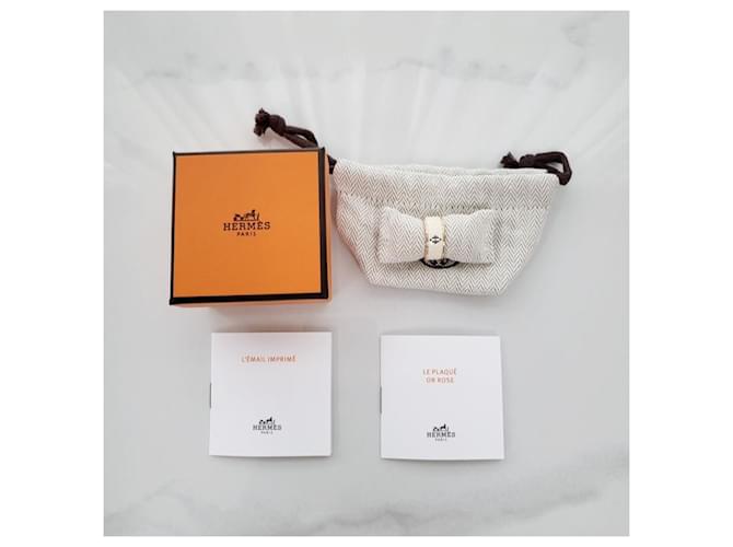 Hermès Uni Ring, Medium Modell Roségold Damenring Orange - Ansicht 11