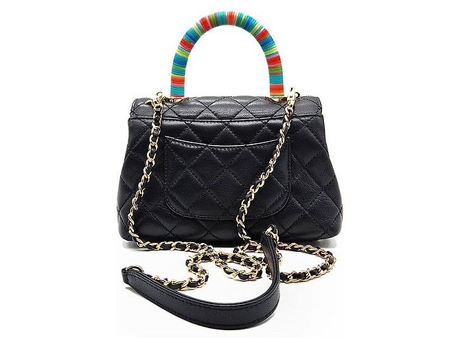 Chanel Coco Handle Mini Multicolore - vue 3