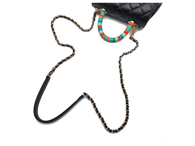 Chanel Coco Handle Mini Multicolore - vue 5