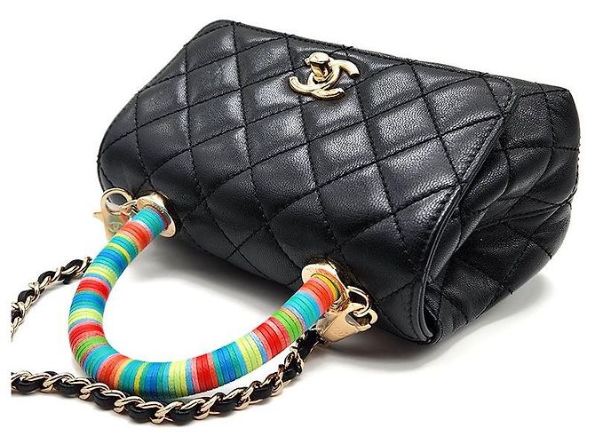 Chanel Coco Handle Mini Multicolore - vue 6