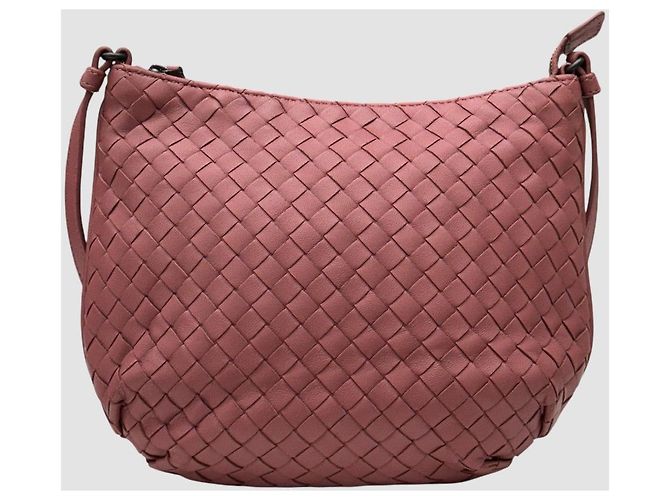 Bottega Veneta Mini borsa a tracolla rosa - vista 2