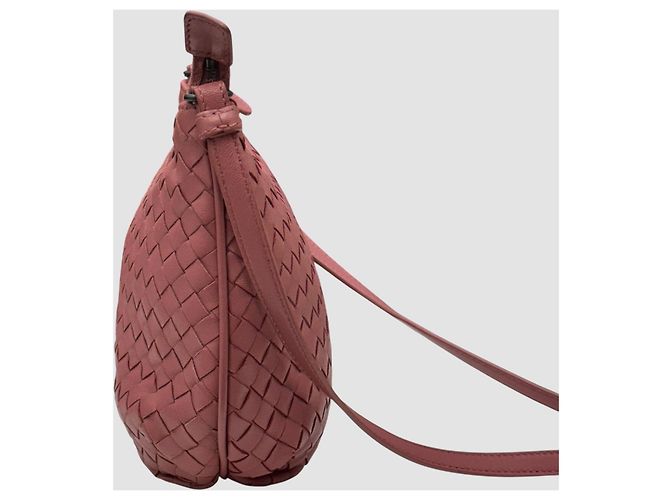 Bottega Veneta Mini borsa a tracolla rosa - vista 3