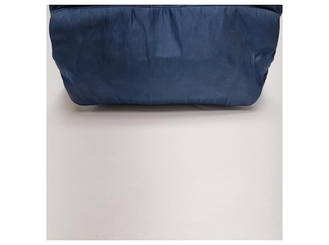Prada Nylon-Rucksack Medium Unisex Blau - Ansicht 11
