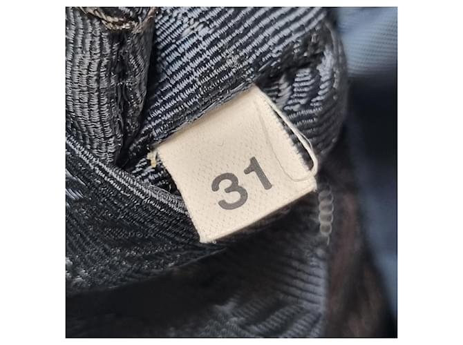 Prada Nylon-Rucksack Medium Unisex Blau - Ansicht 14