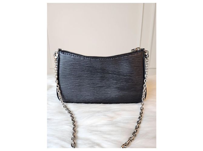 Louis Vuitton Pochette Easy Épi Black Nero - vista 5