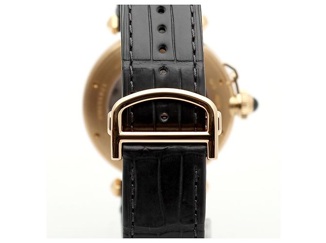 Cartier Relógio Pasha Gold Large para homem com caixa e garantia Dourado - vista 10