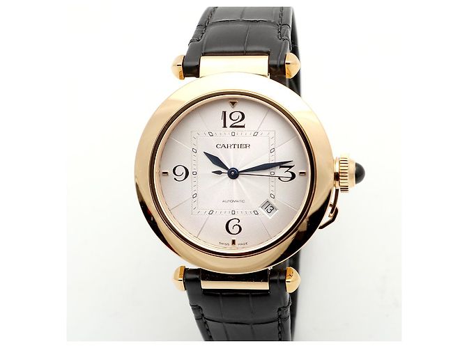 Cartier Relógio Pasha Gold Large para homem com caixa e garantia Dourado - vista 12