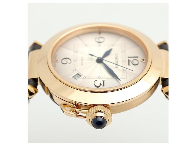 Cartier Relógio Pasha Gold Large para homem com caixa e garantia Dourado - vista 16