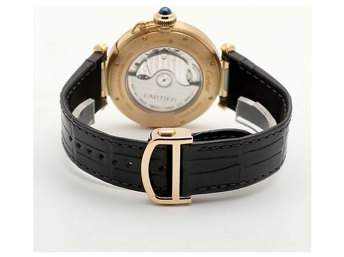 Cartier Relógio Pasha Gold Large para homem com caixa e garantia Dourado - vista 23
