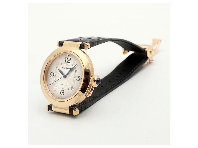 Cartier Relógio Pasha Gold Large para homem com caixa e garantia Dourado - vista 24