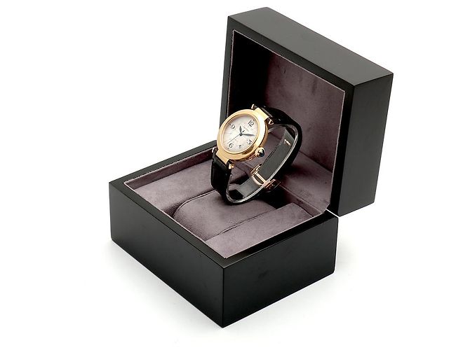 Cartier Relógio Pasha Gold Large para homem com caixa e garantia Dourado - vista 30