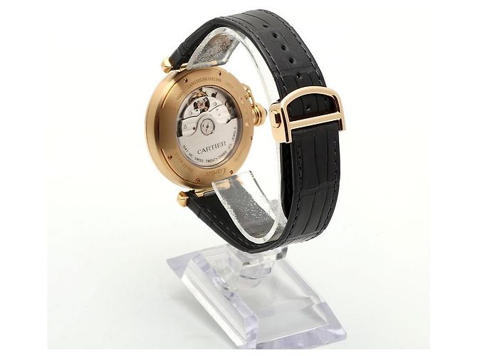 Cartier Relógio Pasha Gold Large para homem com caixa e garantia Dourado - vista 8
