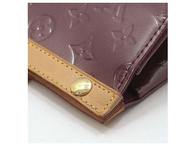 Louis Vuitton Borsa a Spalla Monogram Vernis Luxbury Porpora - vista 11