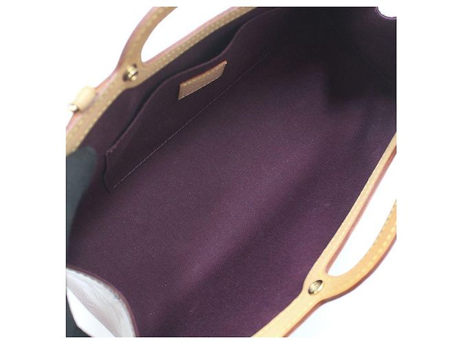Louis Vuitton Borsa a Spalla Monogram Vernis Luxbury Porpora - vista 12