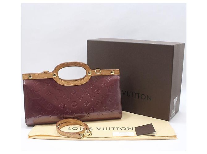 Louis Vuitton Borsa a Spalla Monogram Vernis Luxbury Porpora - vista 2