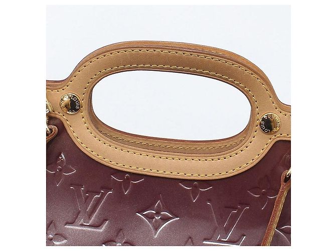Louis Vuitton Borsa a Spalla Monogram Vernis Luxbury Porpora - vista 8
