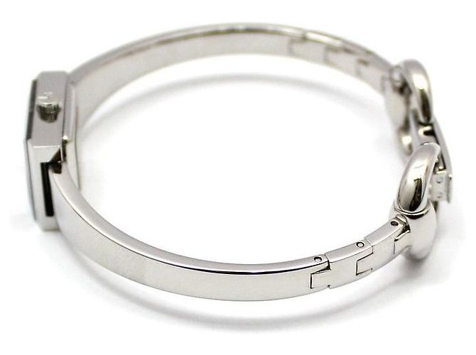 Gucci Relógio de aço com pulseira de bracelete e quartzo Prata - vista 3