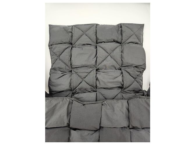 Cassette Bottega Veneta Bolso Bottega Padded Tech Gris Estado Castaño - vista 11