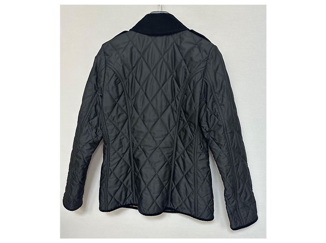 Burberry Jaqueta acolchoada com motivo Monogram e diamantes - vista 5