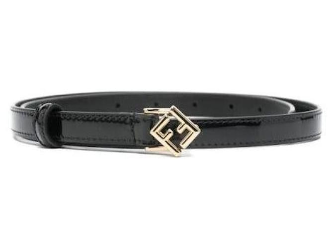 Fendi Cintura FF Diamond Nero - vista 4