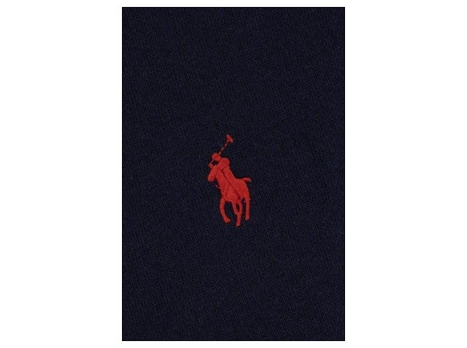 Ralph Lauren Moletom com capuz e zíper com logo Azul - vista 6