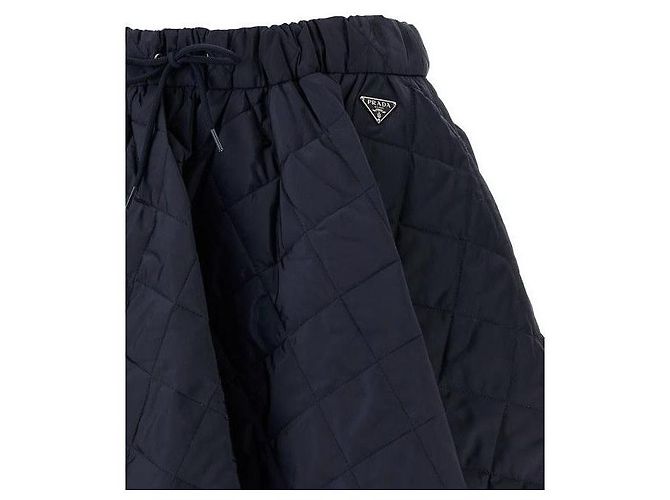 Prada Gonna a ruota in Re-Nylon - vista 6