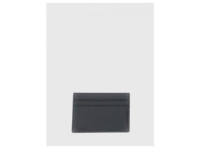 Fendi Square Card Holder Black - view 5
