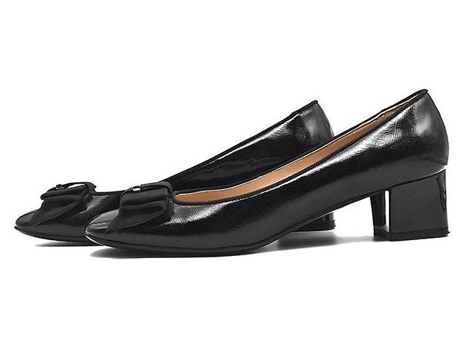 Salvatore Ferragamo Décolleté My Muse in vernice Nero - vista 3