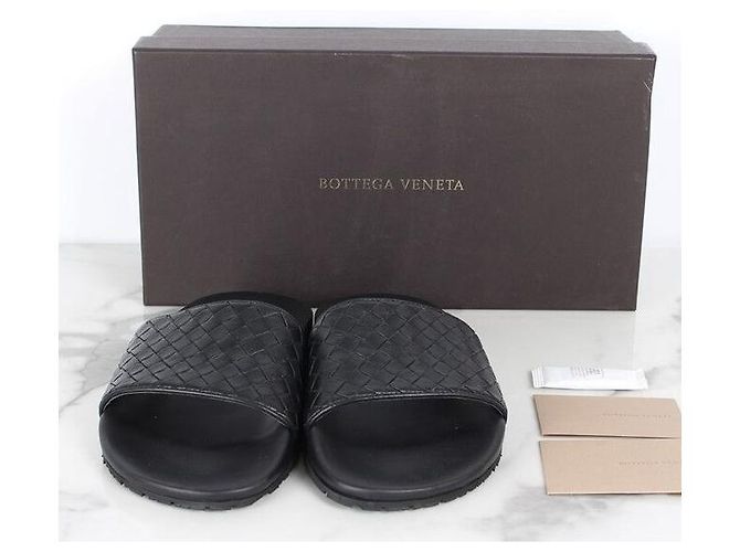 Bottega Veneta Mocassini in pelle Intrecciato Nero - vista 2
