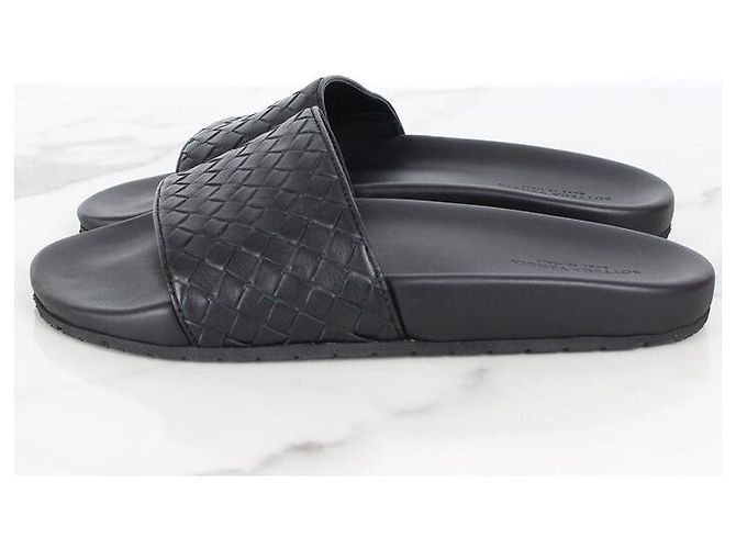 Bottega Veneta Mocassini in pelle Intrecciato Nero - vista 4