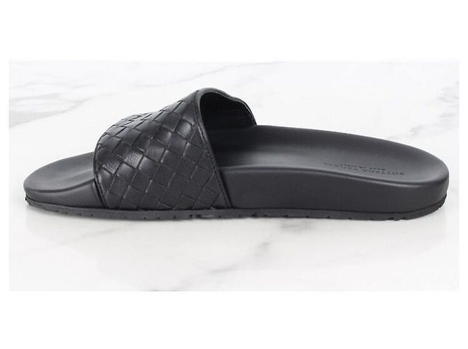 Bottega Veneta Mocassini in pelle Intrecciato Nero - vista 5