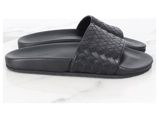 Bottega Veneta Mocassini in pelle Intrecciato Nero - vista 6