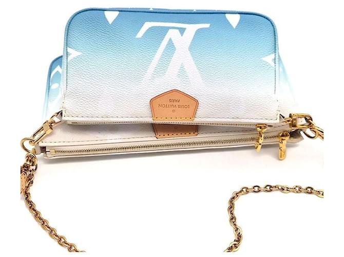 Multi Pochette Louis Vuitton Pochette Accessori Multi Monogram by the Pool Blu - vista 6