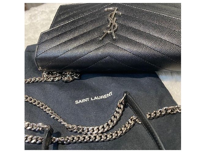 Gucci Borsa a tracolla Cassandra Mini Nera Argento Nero - vista 6