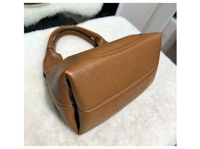 Gucci Softbit Top Handle aus Leder braun - Ansicht 3