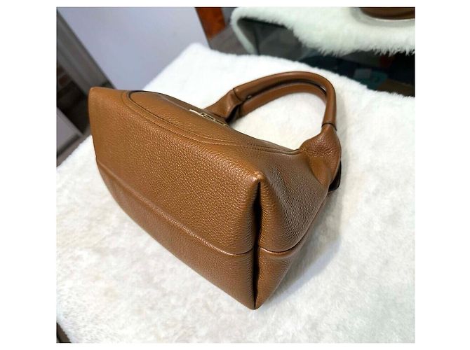 Gucci Softbit Top Handle aus Leder braun - Ansicht 4