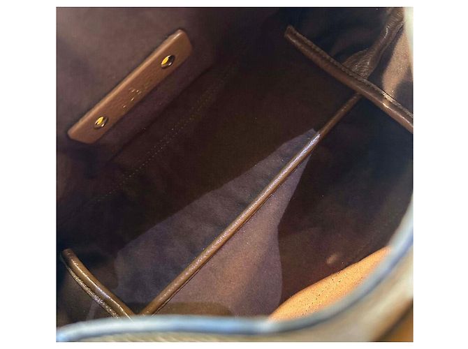 Gucci Softbit Top Handle aus Leder braun - Ansicht 7