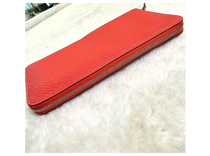 Hermès Guilty Wallet Azzap Zipper Long Wallet Rot - Ansicht 4