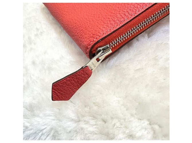 Hermès Guilty Wallet Azzap Zipper Long Wallet Rot - Ansicht 5