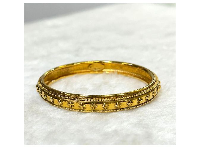 Bracciale Rigido Chanel Gold Vintage D'oro - vista 6