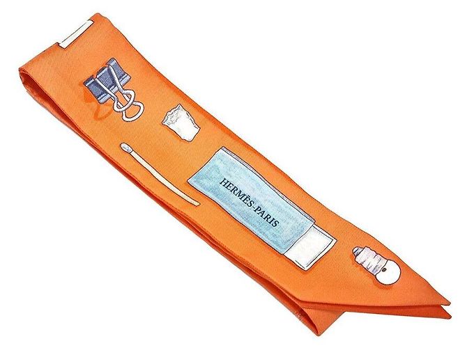 Hermès Twilly in seta In The Pocket - vista 2