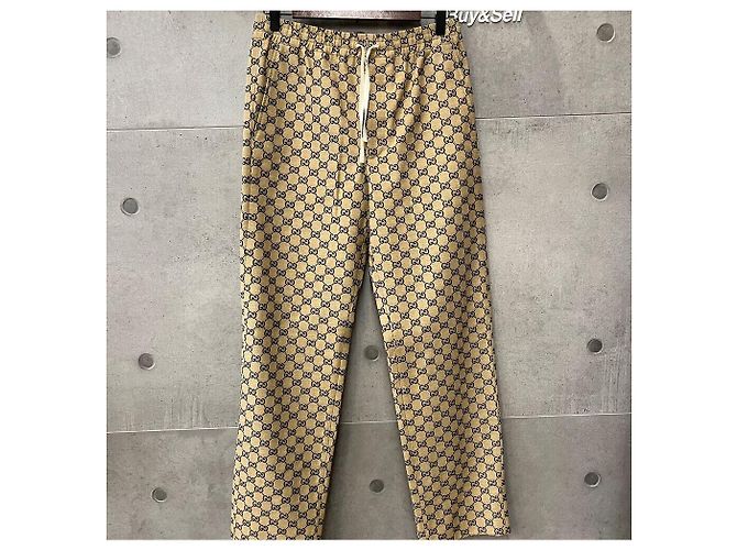 Gucci Interlocking GG Canvas Track Pants - view 2