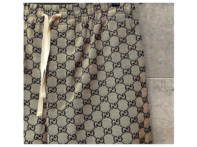 Gucci Interlocking GG Canvas Track Pants - view 5