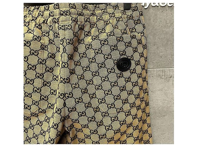Gucci Interlocking GG Canvas Track Pants - view 6
