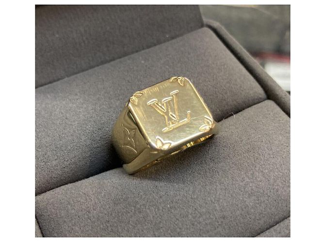 Louis Vuitton Anillo Sello Monograma Castaño - vista 2