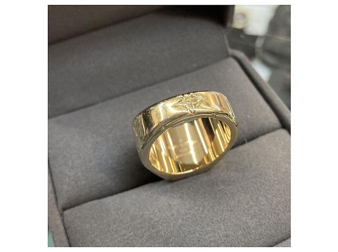 Louis Vuitton Anillo Sello Monograma Castaño - vista 4