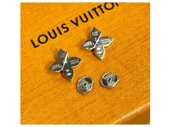 Louis Vuitton Set di orecchini Idylle Blossom in diamante e oro bianco - vista 4